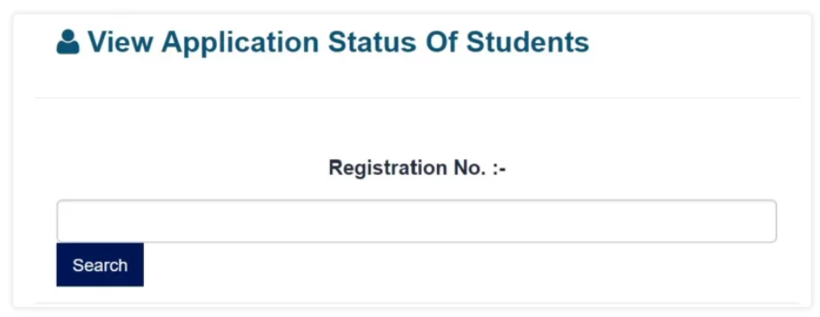 Application Status
