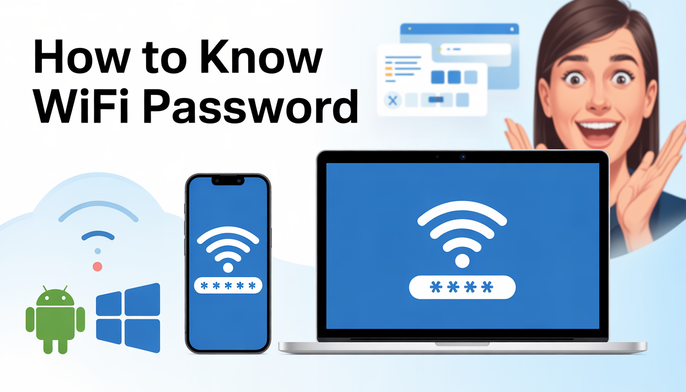 पासवर्ड याद नहीं? Android, iPhone और PC में WiFi पासवर्ड ऐसे देखें।